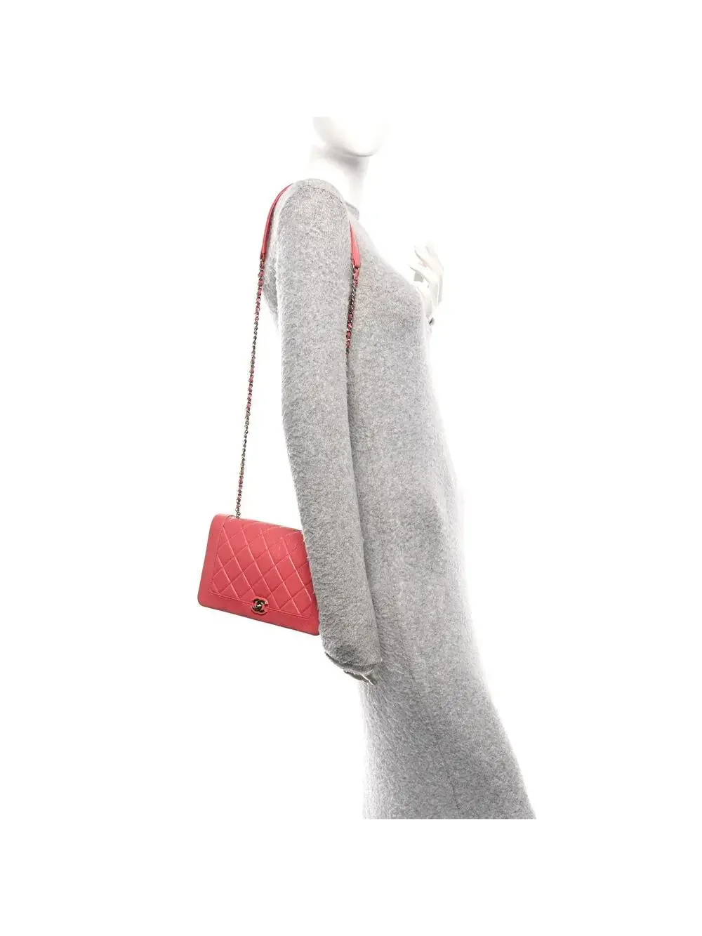 Chanel Crumpled Calfskin Quilted Bi #321598C19B